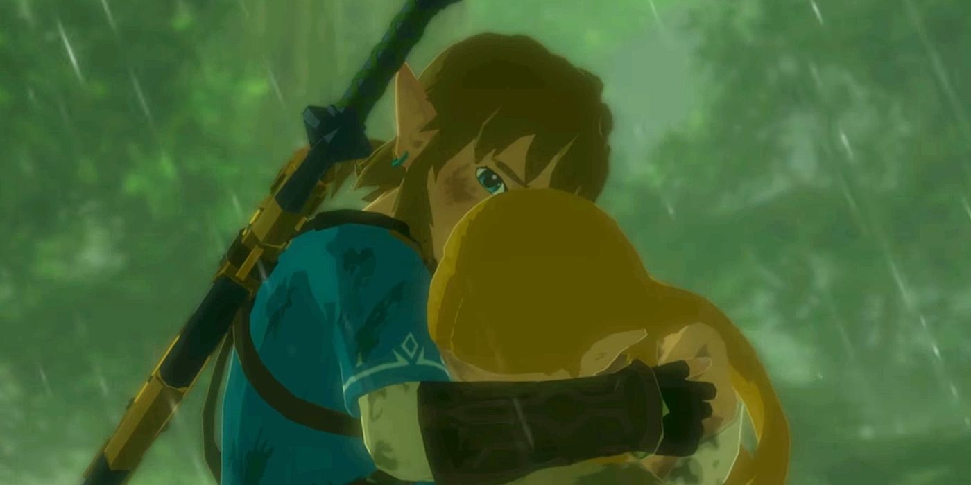 Zelda Crying During Memory 12 BotW