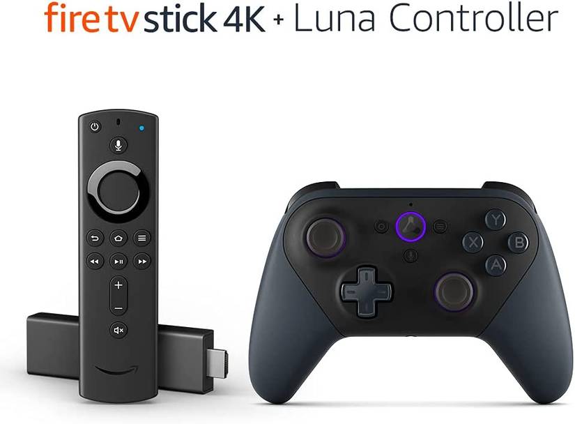  Fire TV Gaming Bundle including Fire TV Stick 4K and Luna Controller 