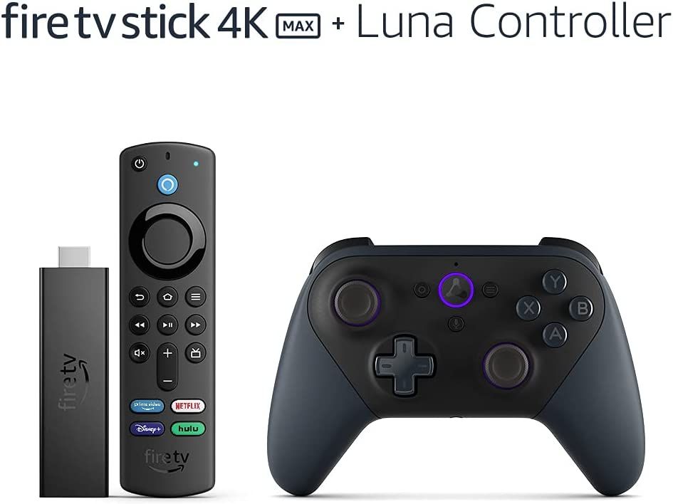  Fire TV Gaming Bundle with Fire TV Stick 4K Max and Luna Controller