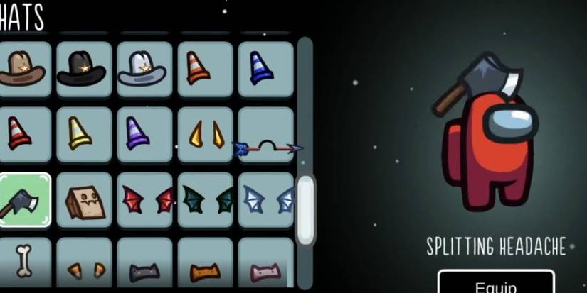 splitting headache in among us