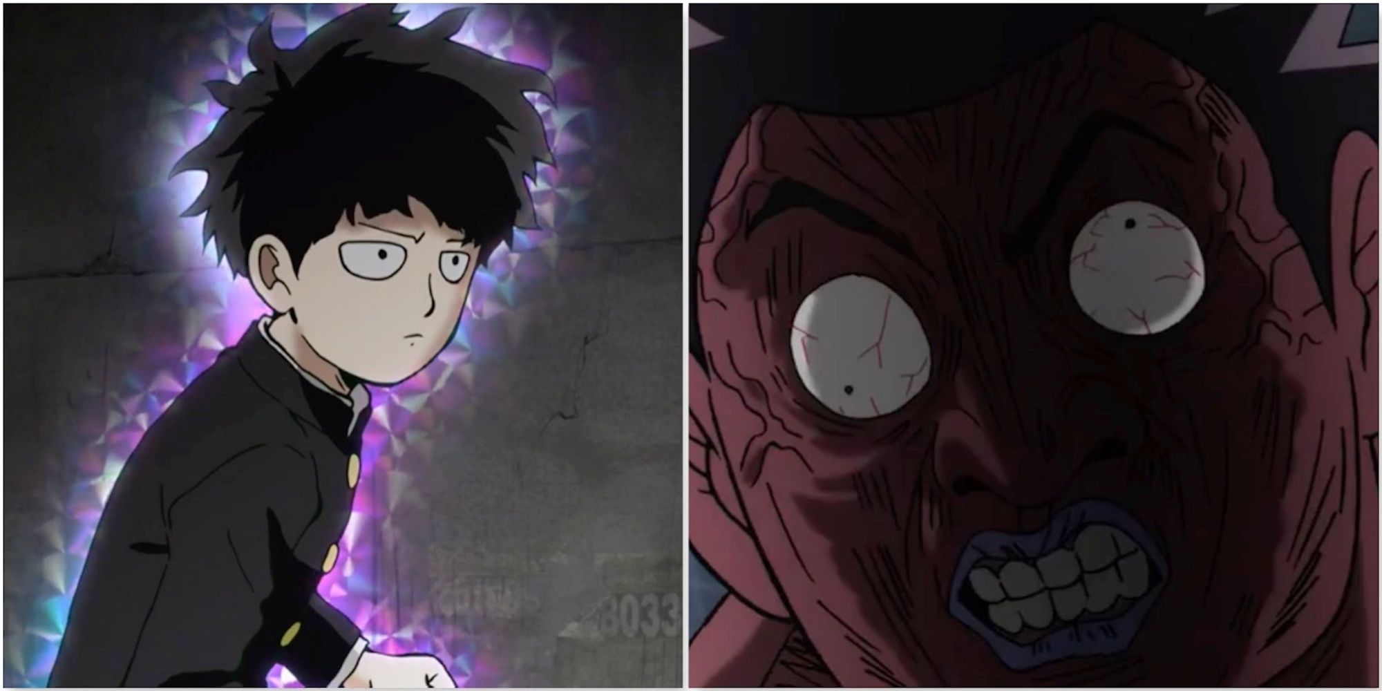 Mob and Hiroshi in Mob Psycho 100