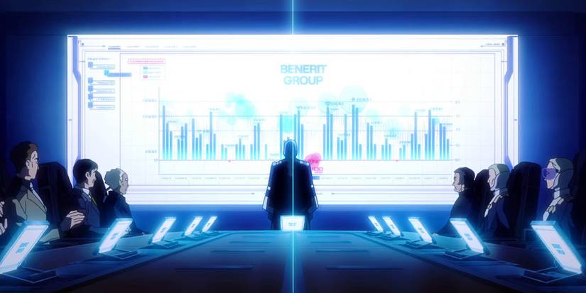 01 - Gundam Witch From Mercury E01 Benerit Group Meeting