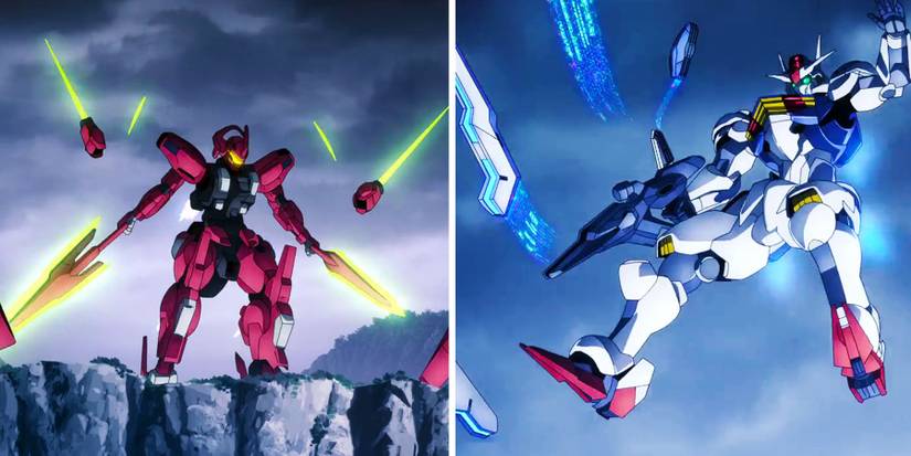 Gundam Witch From Mercury Beginning Fights Aerial