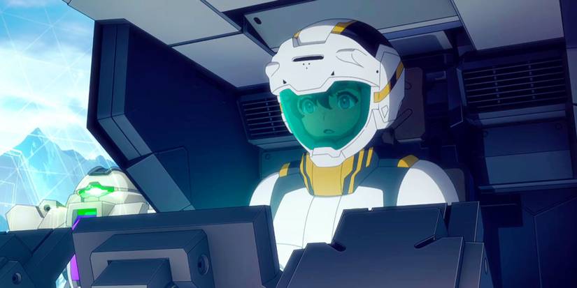 Gundam Witch From Mercury Suletta Mercury in Cockpit