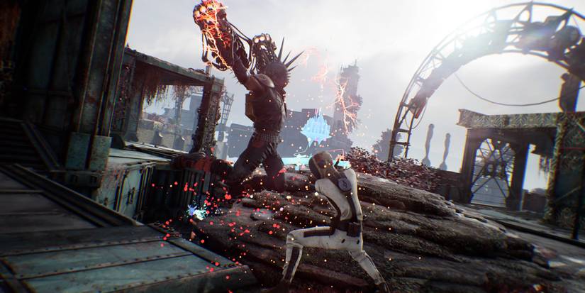 Engaging in combat in Deathverse: Let it Die