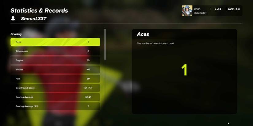 Statistics & Records in PGA Tour 2K23