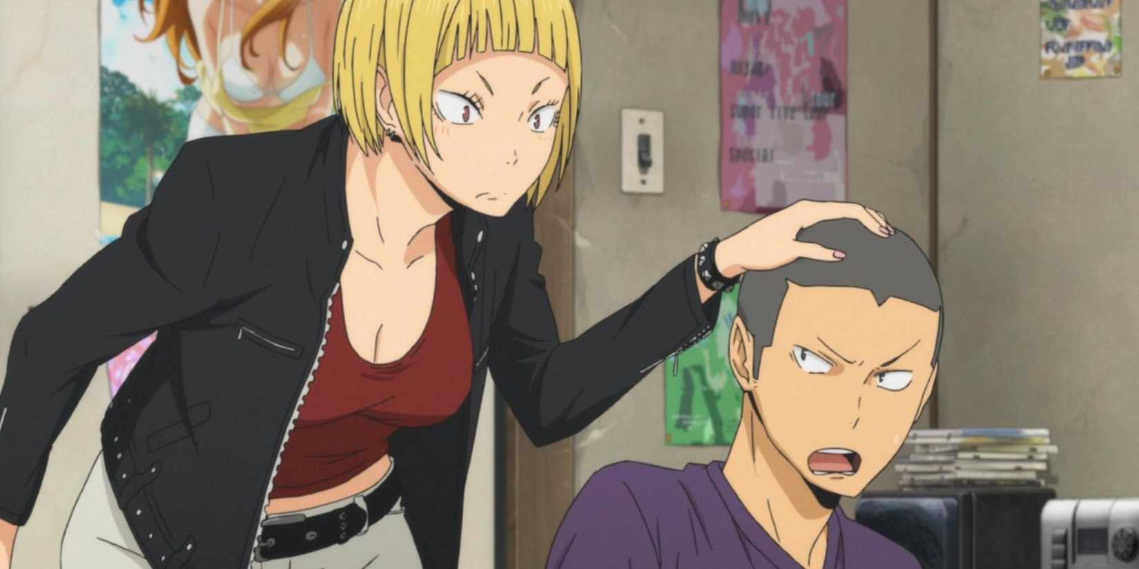 Saeko Ryunosuke Tanaka Haikyuu!!