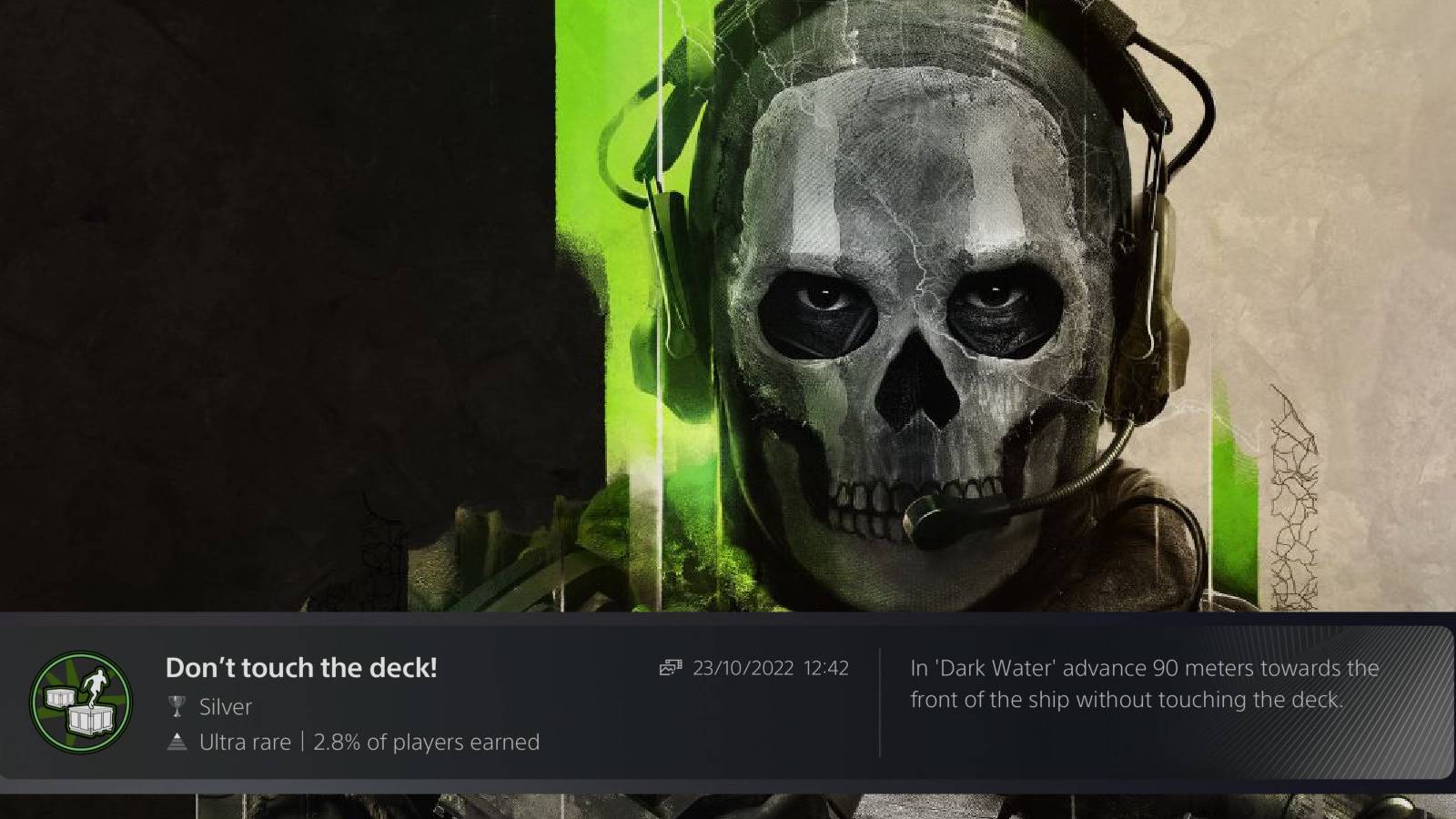 Call of Duty: Modern Warfare 2 Don't Touch the Deck Achivement 