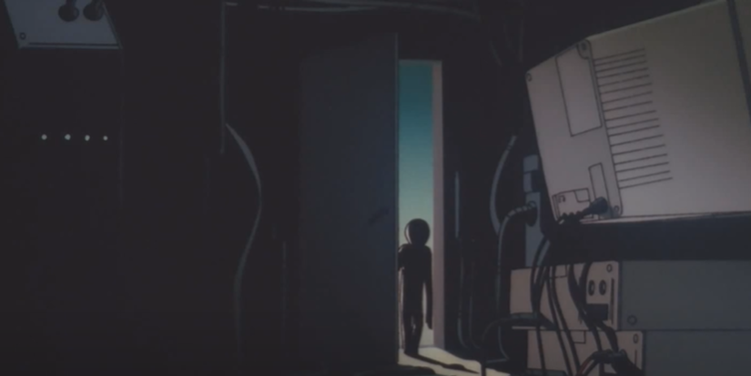 Alien Encounter In Serial Experiments Lain