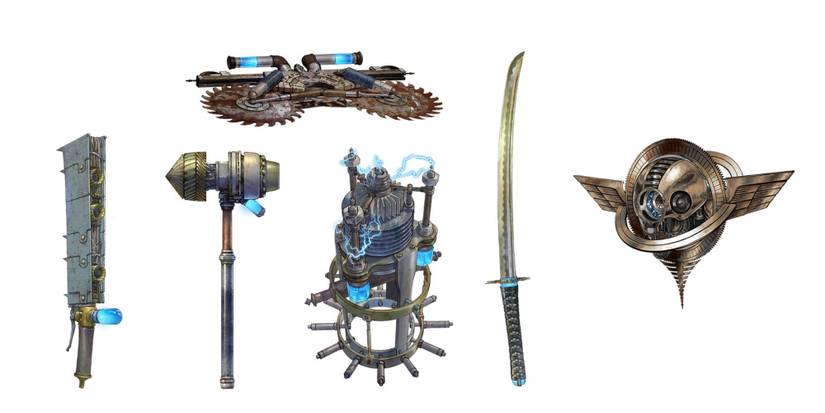 Weapons in Deathverse: Let it Die