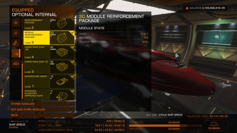 The Optional Internals for the Indomitable.