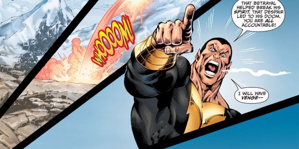 black adam fighting the jsa