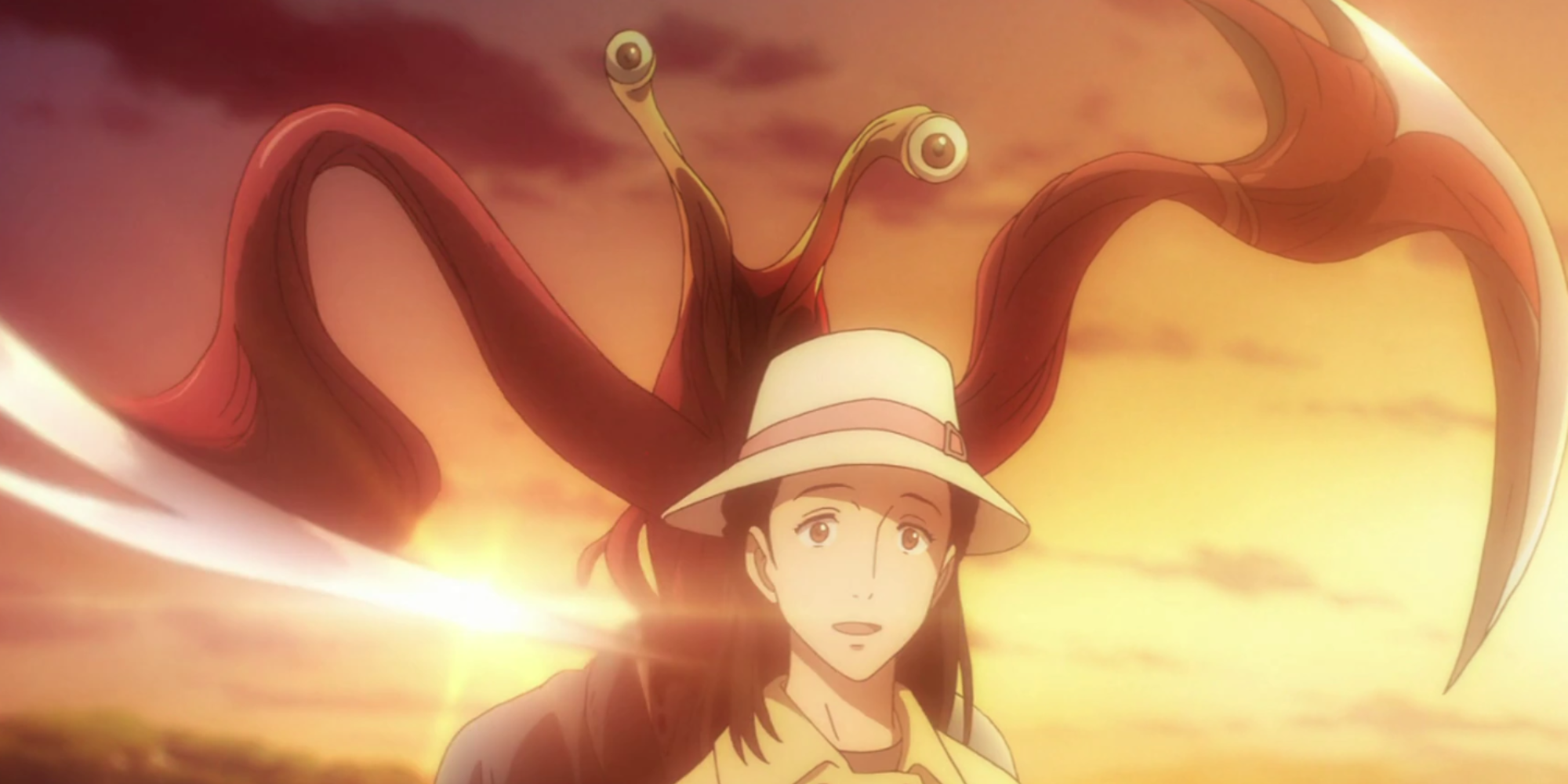 A Parasite Appears Behind Nobuko In Parasyte The Maxim