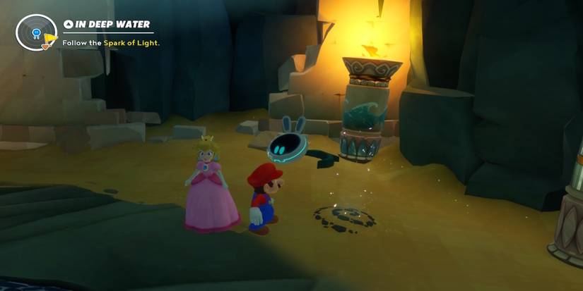 Exploring the world in Mario + Rabbids Sparks of Hope