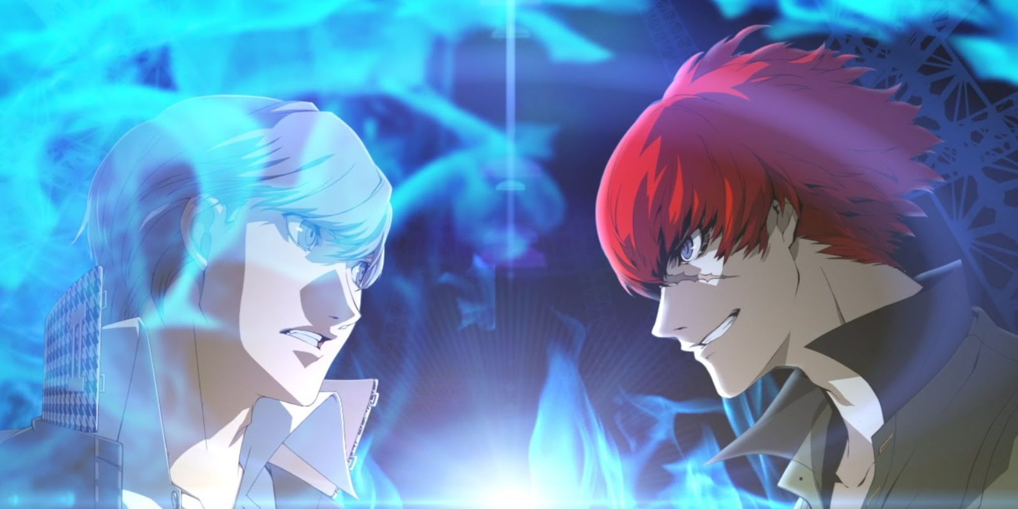 Yu and Sho clashing in Persona 4 Arena Ultimax