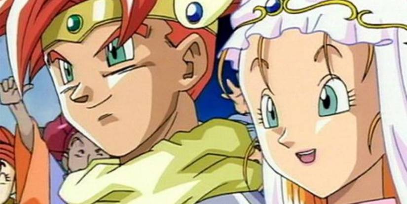A scene featuring characters in Chrono Trigger