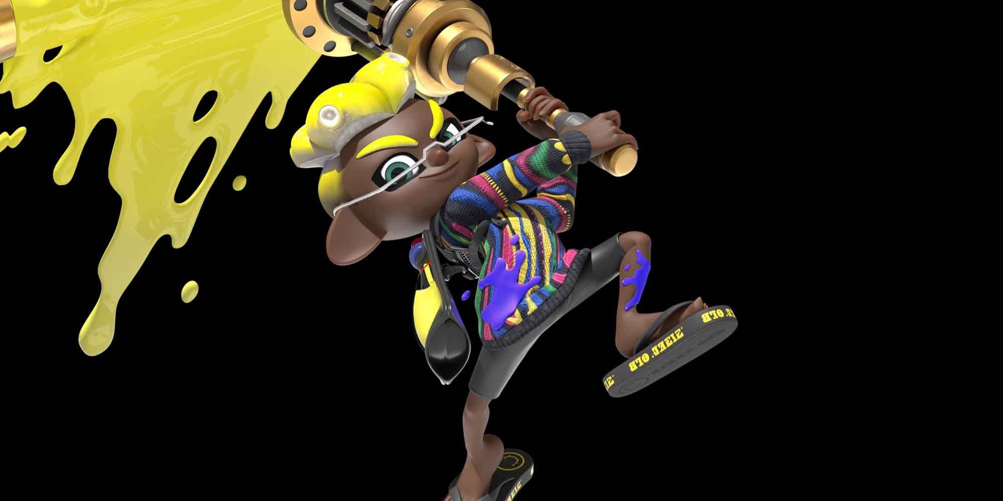 The Apex Sweater piece of clothing in Splatoon 3