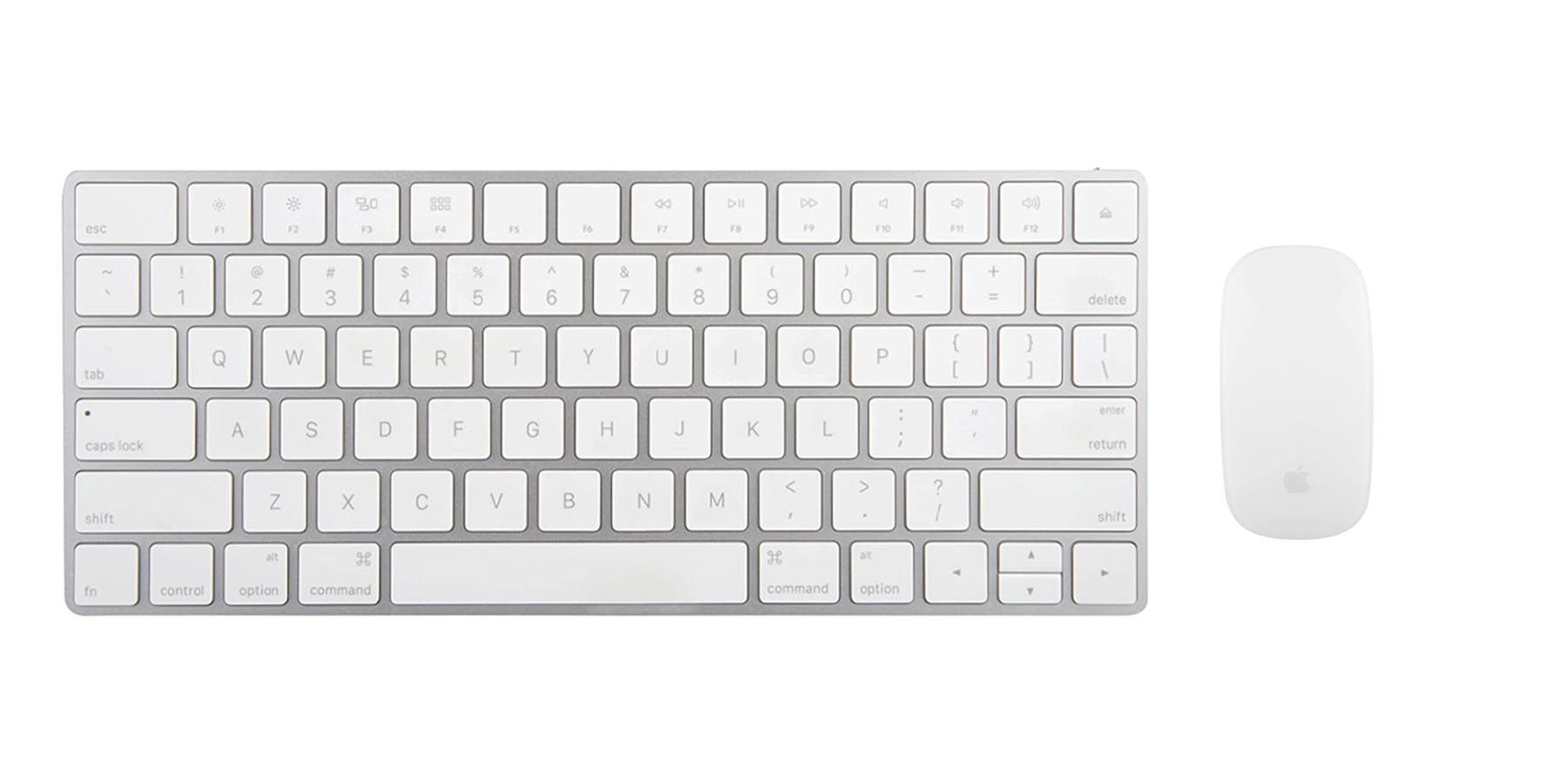 Беспроводная клавиатура Apple Magic Keyboard 2 с мышью Apple Magic Bluetooth Mouse 2