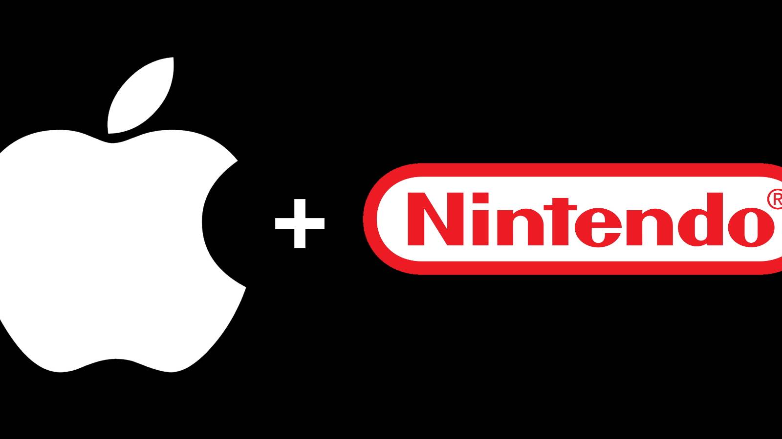 Logos for Apple and Nintendo