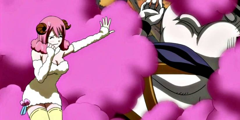 Aries attacks Kain in Fairy Tail