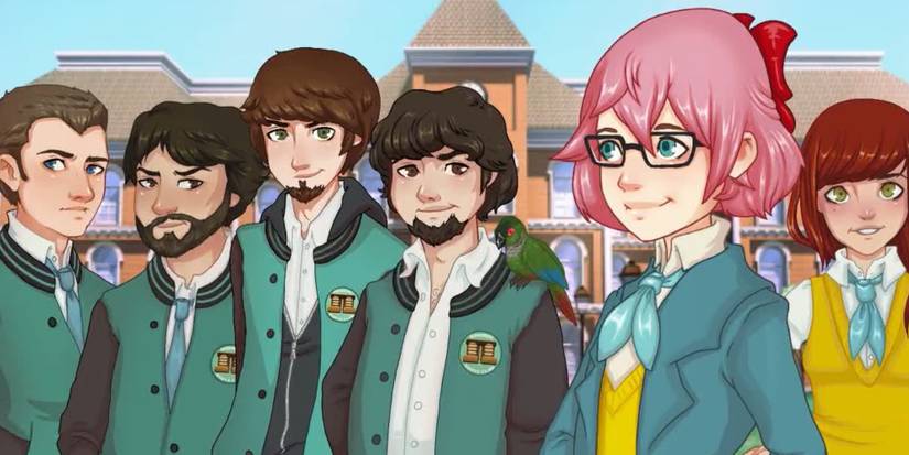 Asagao Academy: Normal Boots Club character lineup