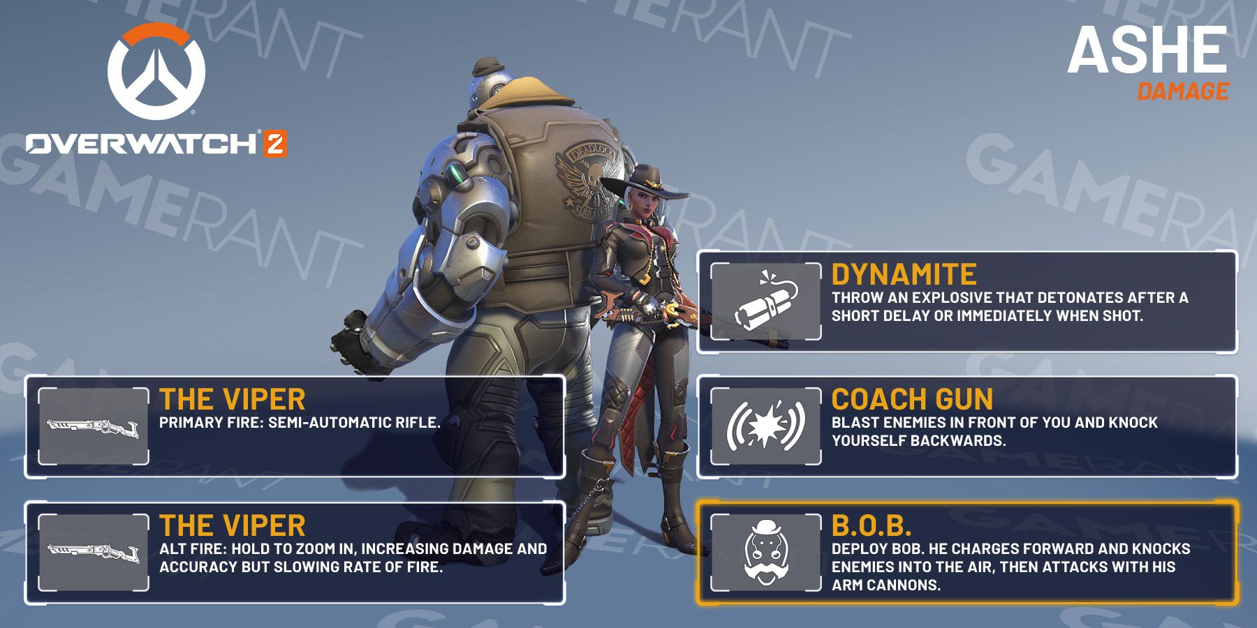 Overwatch 2: Ashe Guide (Tips, Abilities, And More