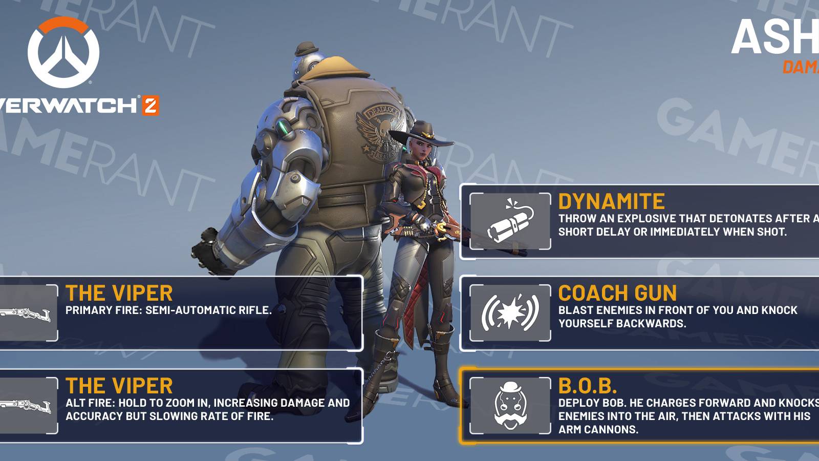 Overwatch 2: Ashe Guide (Tips, Abilities, And More