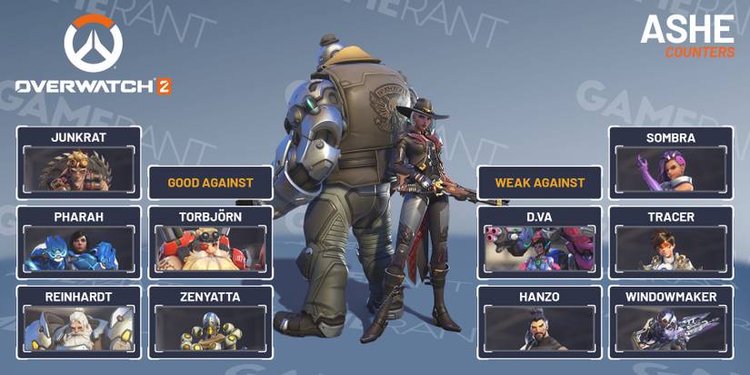 Ashe Overwatch 2 Counters and Advantages