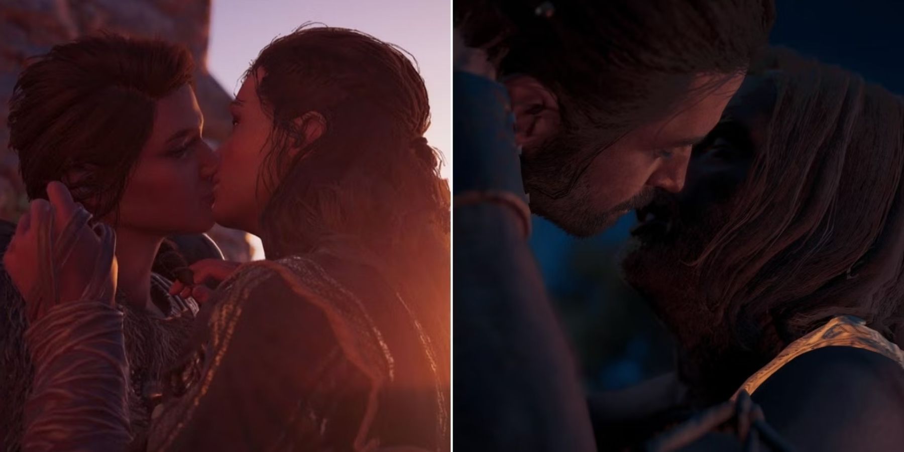 Assassins Creed Odyssey Alexios And Kassandra Romance