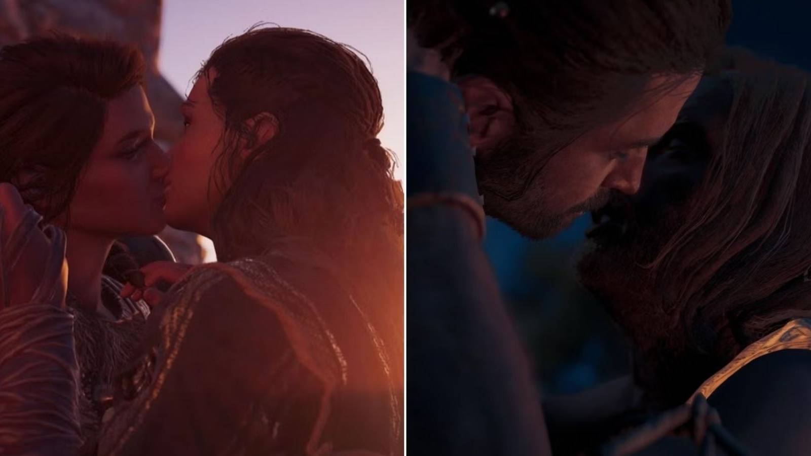 Assassins Creed Odyssey Alexios And Kassandra Romance