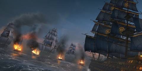 Assassin's Creed Rogue Sea Battle