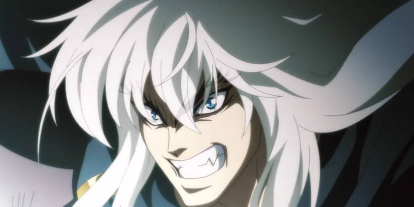 Dark Schneider casting a spell