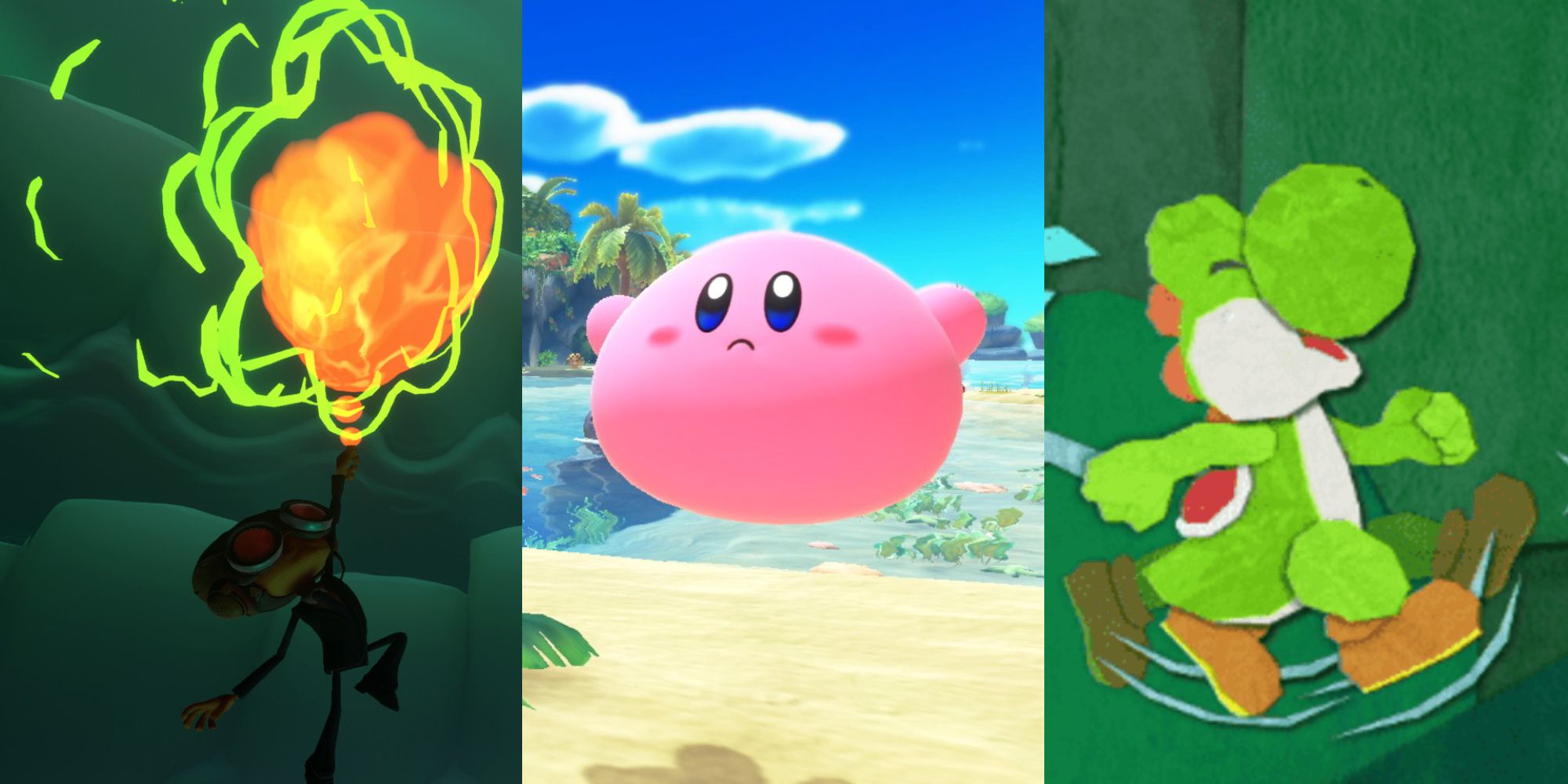 Best Double Jumps Psychonauts Kirby Yoshi