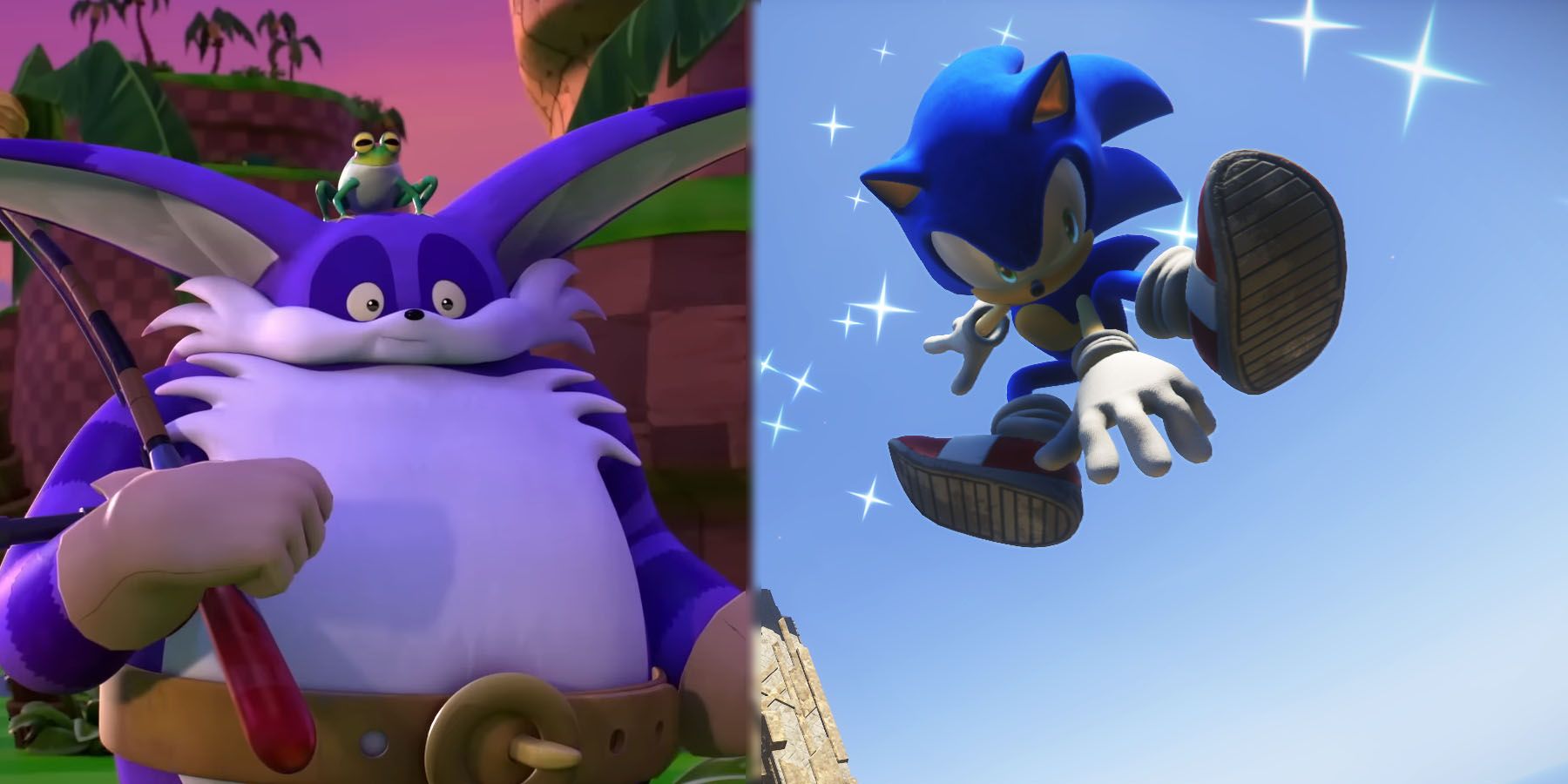 Большой и Соник Sonic Frontiers