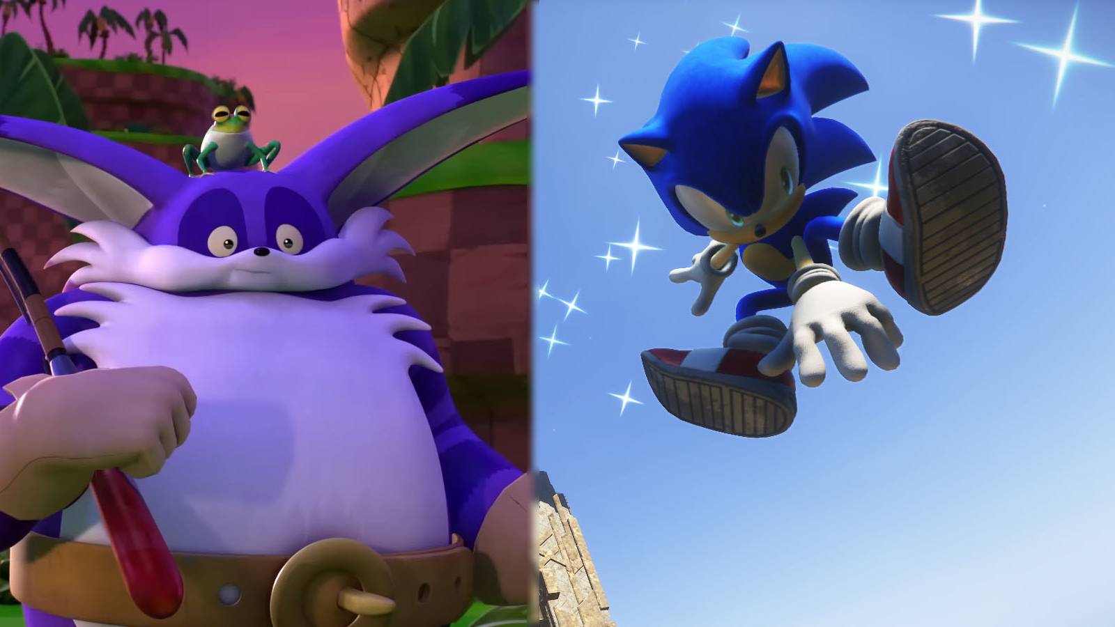 Big and Sonic Sonic Frontiers