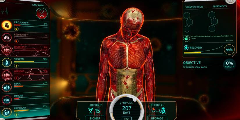 virtual body in Bio Inc. Redemption