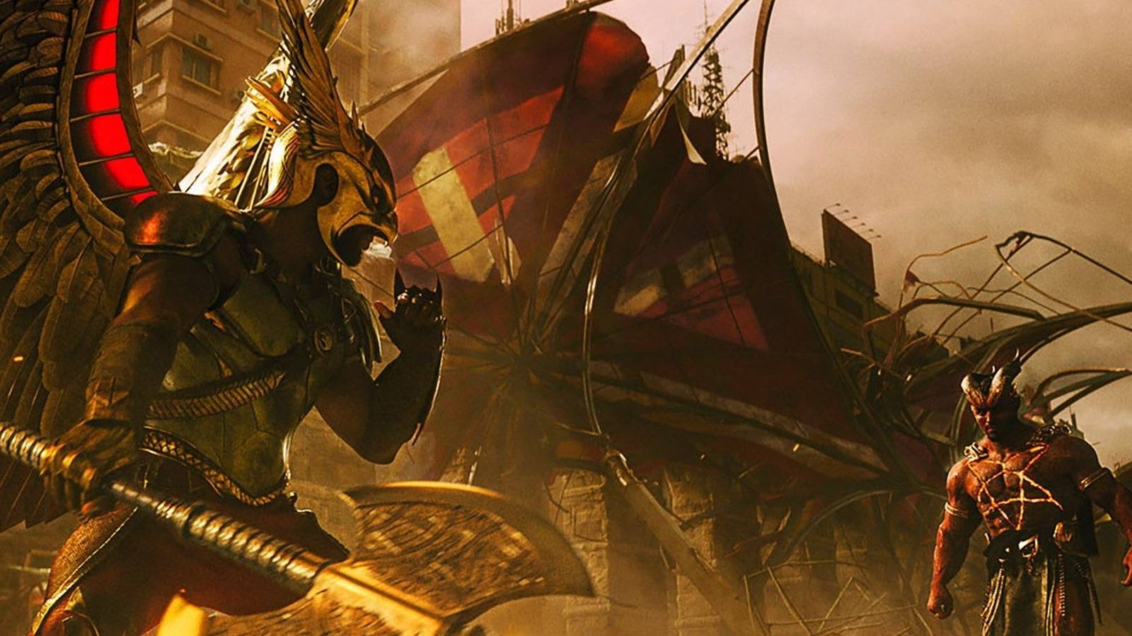 Black Adam reviews Dwayne Johnson Hawkman and Sabbac