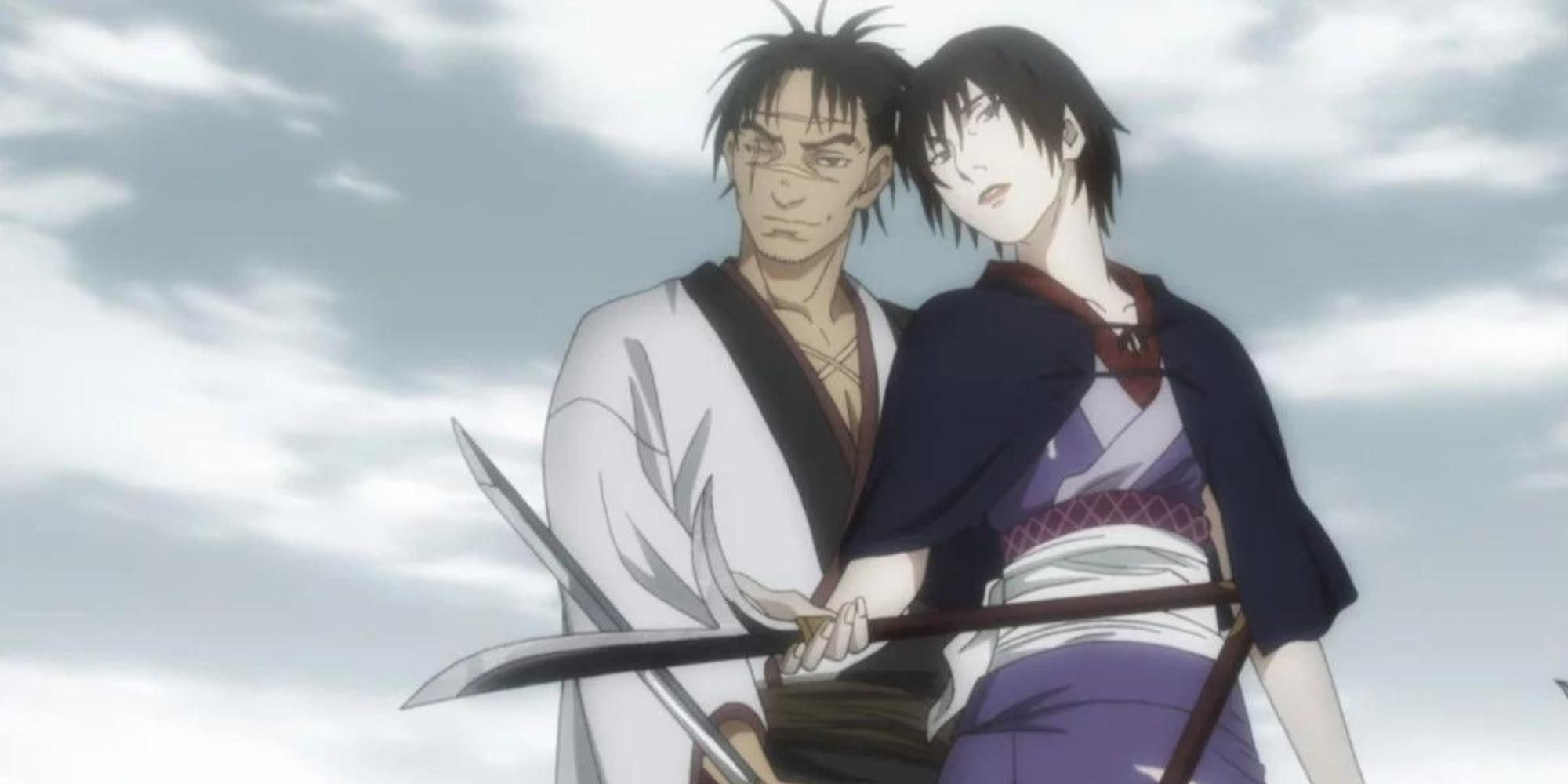 Manji and Makie in Blade of the Immortal