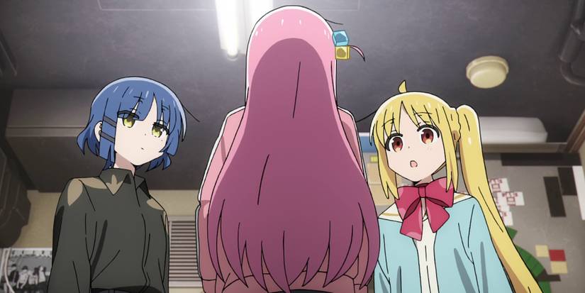 Bocchi the ROCK Episode 1 Low-Angle Shot