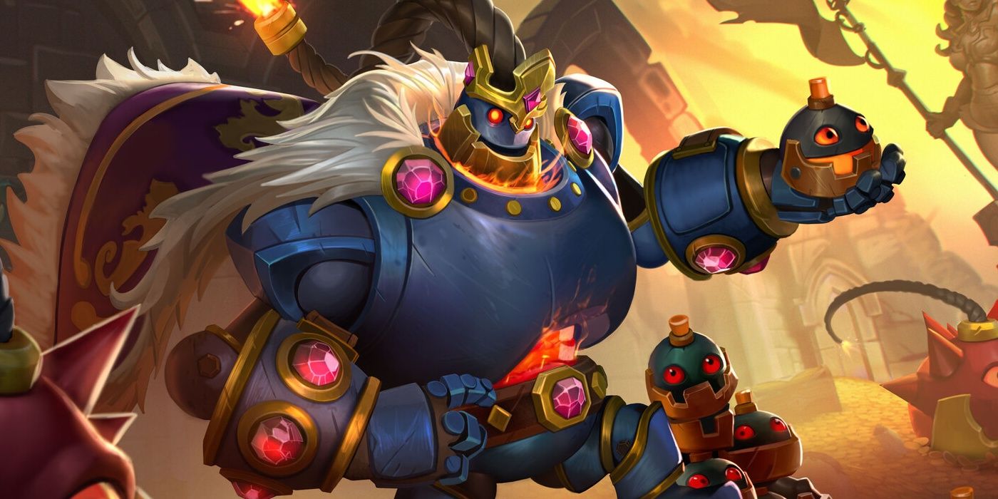 Bomb King with bombs