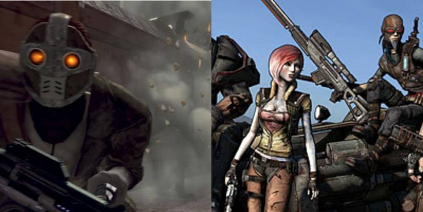 Borderlands before and after