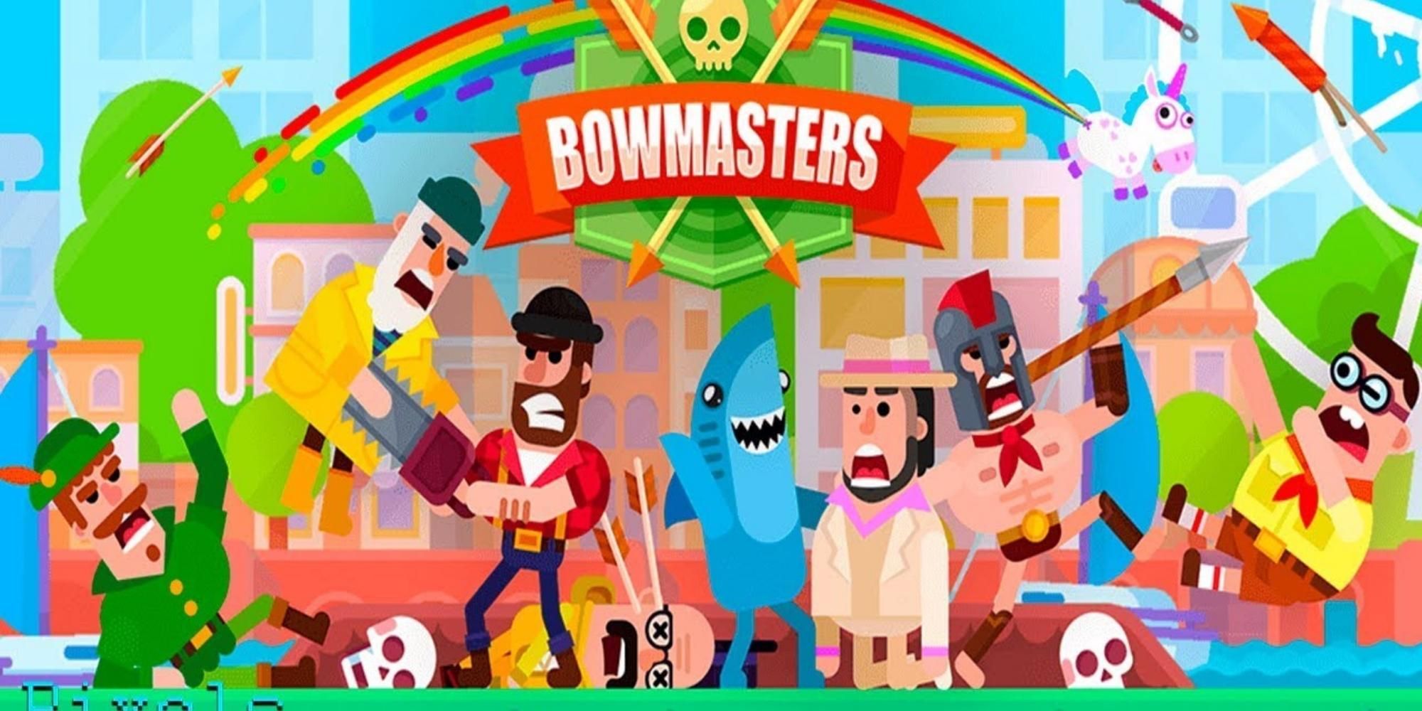 charactres in Bowmasters