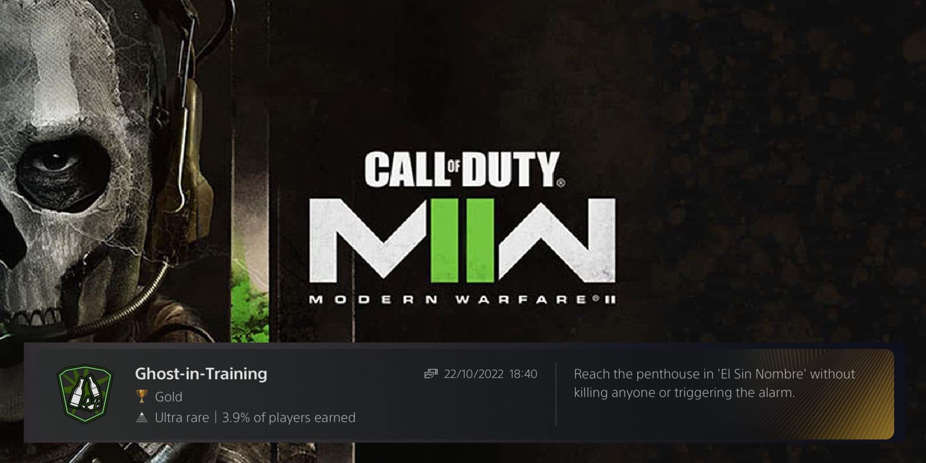 The Easiest Way To Unlock Modern Warfare 2's Ghost In Training Achievement