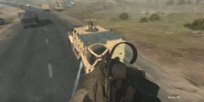 Call of Duty Modern Warfare 2 Humvee