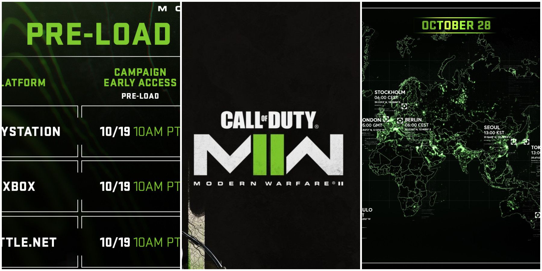 Call of Duty Modern Warfare 2 multiplayer release time and preload