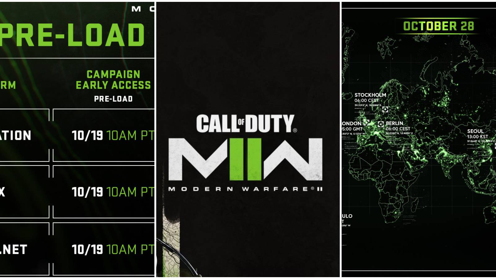 Call of Duty Modern Warfare 2 Release Info