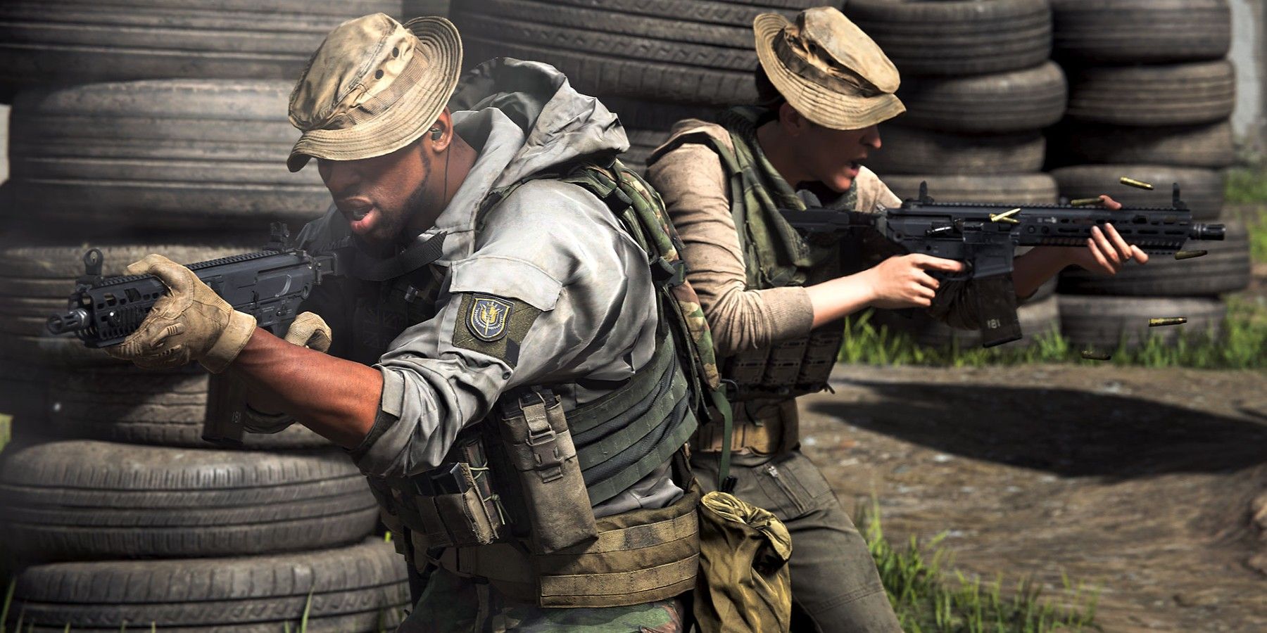Call of Duty Modern Warfare Перестрелка