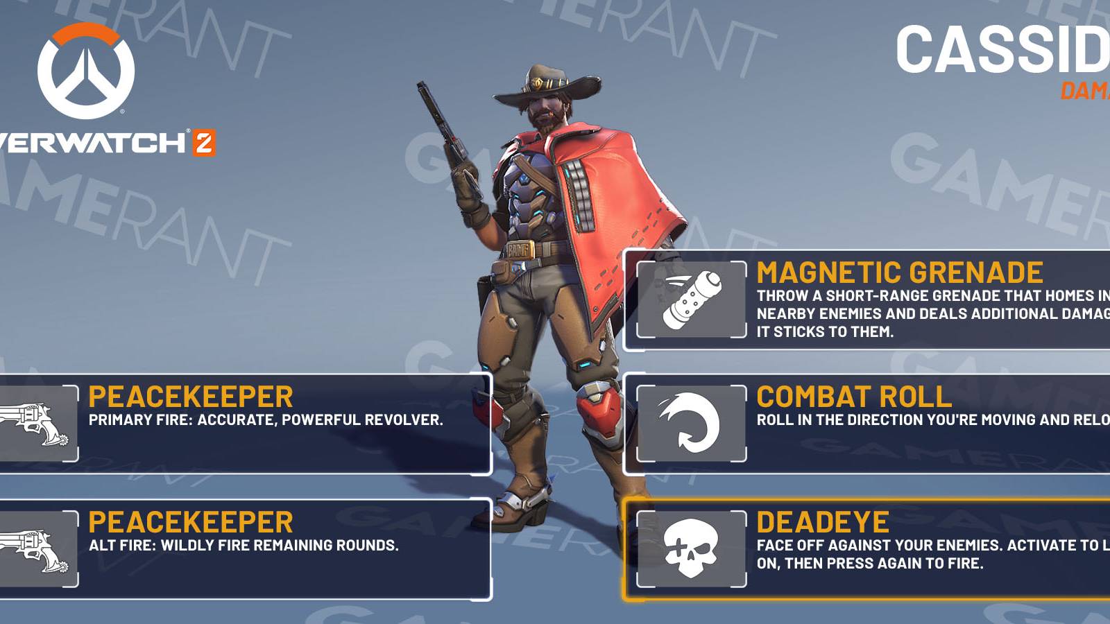 Overwatch 2: Cassidy Guide (Tips, Abilities, And More)