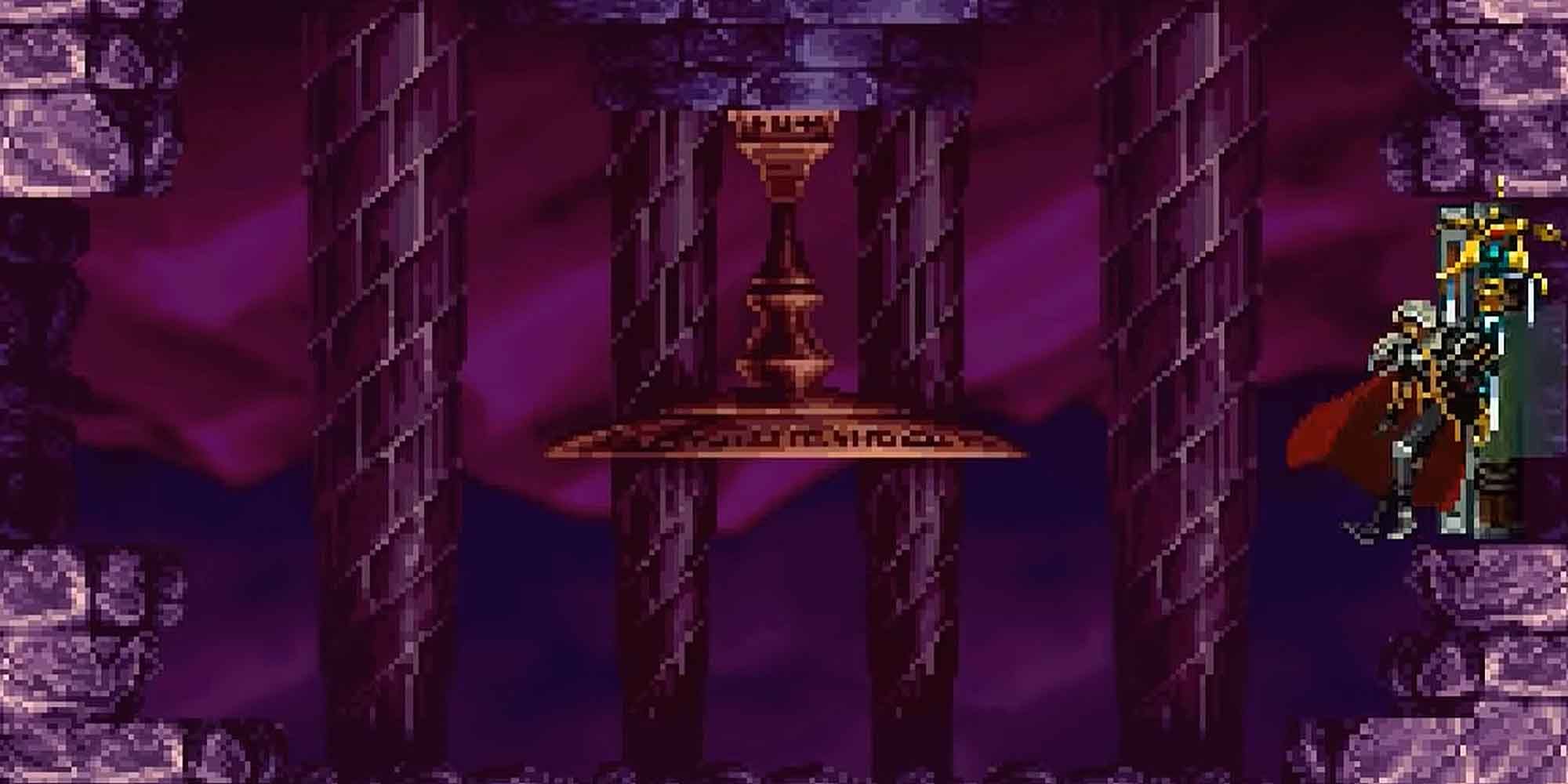 Exploring the inverted castle in Castlevania Symphony of the Night