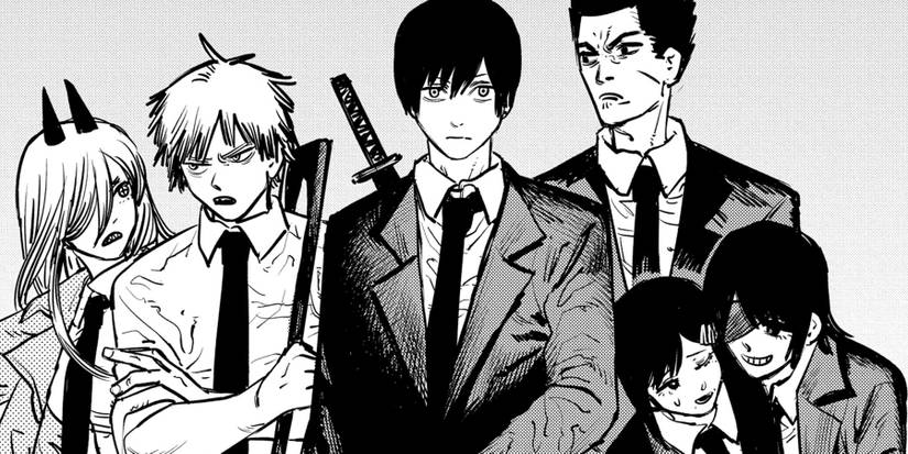 Chainsaw Man Characters Manga